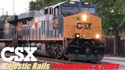 CSXT I031-05 Heads SB W/The Seaboard System Heritage Unit 1982 W/A Hornshow & A Loud K5HA