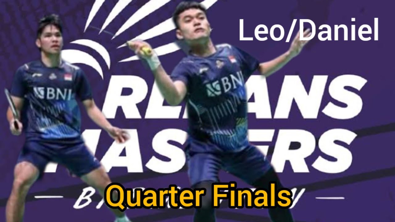 Arjun/Daruy Kavila Vs Leo Carnanndo/ Daniel Marthin | Badminton Orleans ...