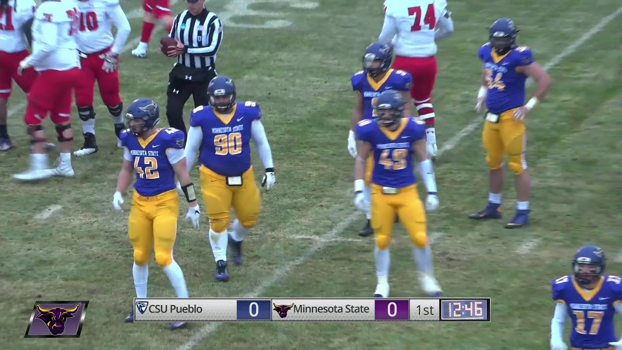 Football Minnesota State Mankato VS CSU Pueblo 24th November 2018 football-minnesota-state-mankato-vs-csu-pueblo-24th-november-2018