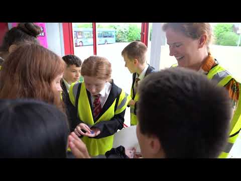 Schools Engagement at Dewsbury Bus Station