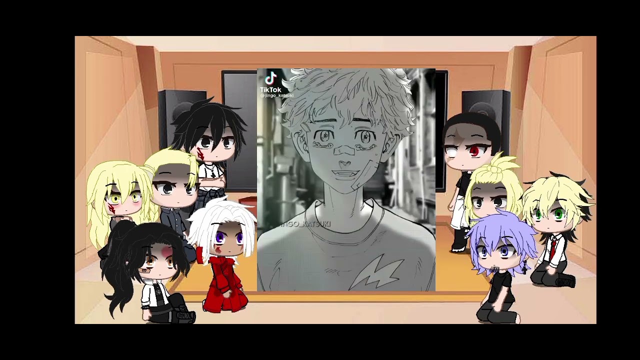 Dead characters react Takemichi/ /+Mikey, Mitsuya, Kakucho e Chifuyu/ /Part 2/2/ /