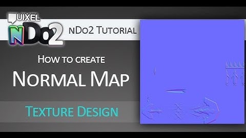 Game Asset Battle Stick Normal Map in nDo2 tutorial
