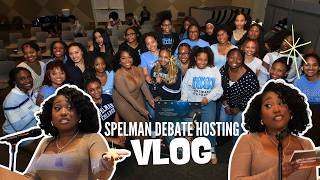 VLOG: Come With Me To Host A Debate At Spelman!