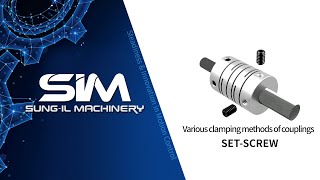 COUPLING | SET-SCREW | Shaft coupling clamping type | power transmission [S.I.M]_EN