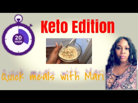 Quick meals with Mari| Keto friendly shrimp Alfredo pasta