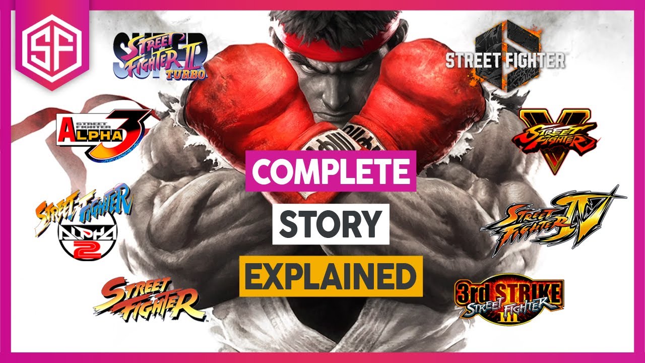 The Complete Story of The Street Fighter Series Explained! YouTube