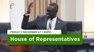 15th Sitting of the House of Representatives - 1st Session - 13th Parliament - December 5, 2025