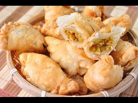 Thai Appetizer - Curry Puff Binding - YouTube
