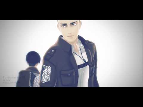 【進撃のMMD】   It makes me ill 【Attack on Titan】‐エルヴィン団長＆リヴァイ兵長