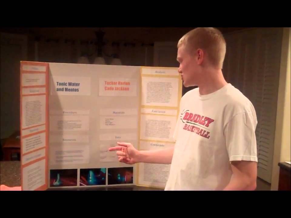 Tonic Water and Mentos YouTube