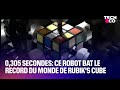 Ce robot japonais bat le record du monde de Rubik&#39;s Cube