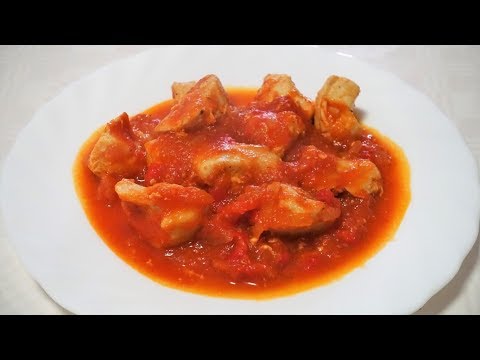 Video: Cómo Cocinar Tabaka De Pollo Con Salsa De Tomate Y Ajo