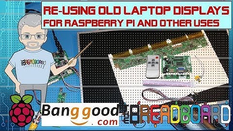 Oude laptopschermen op een Raspberry PI... Jazeker.
