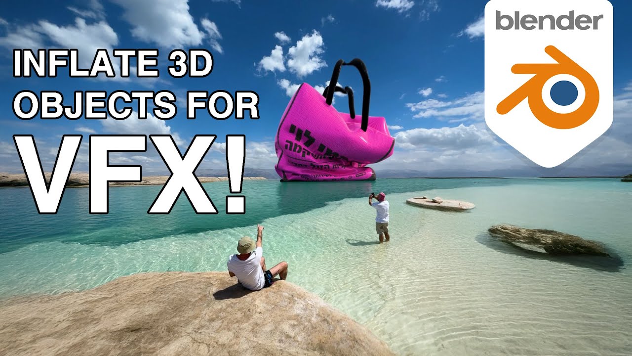How to inflate 3D objects for VFX! (using blender)