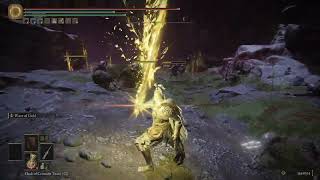 Elden Ring albinauric rune farm w/sacred relic sword