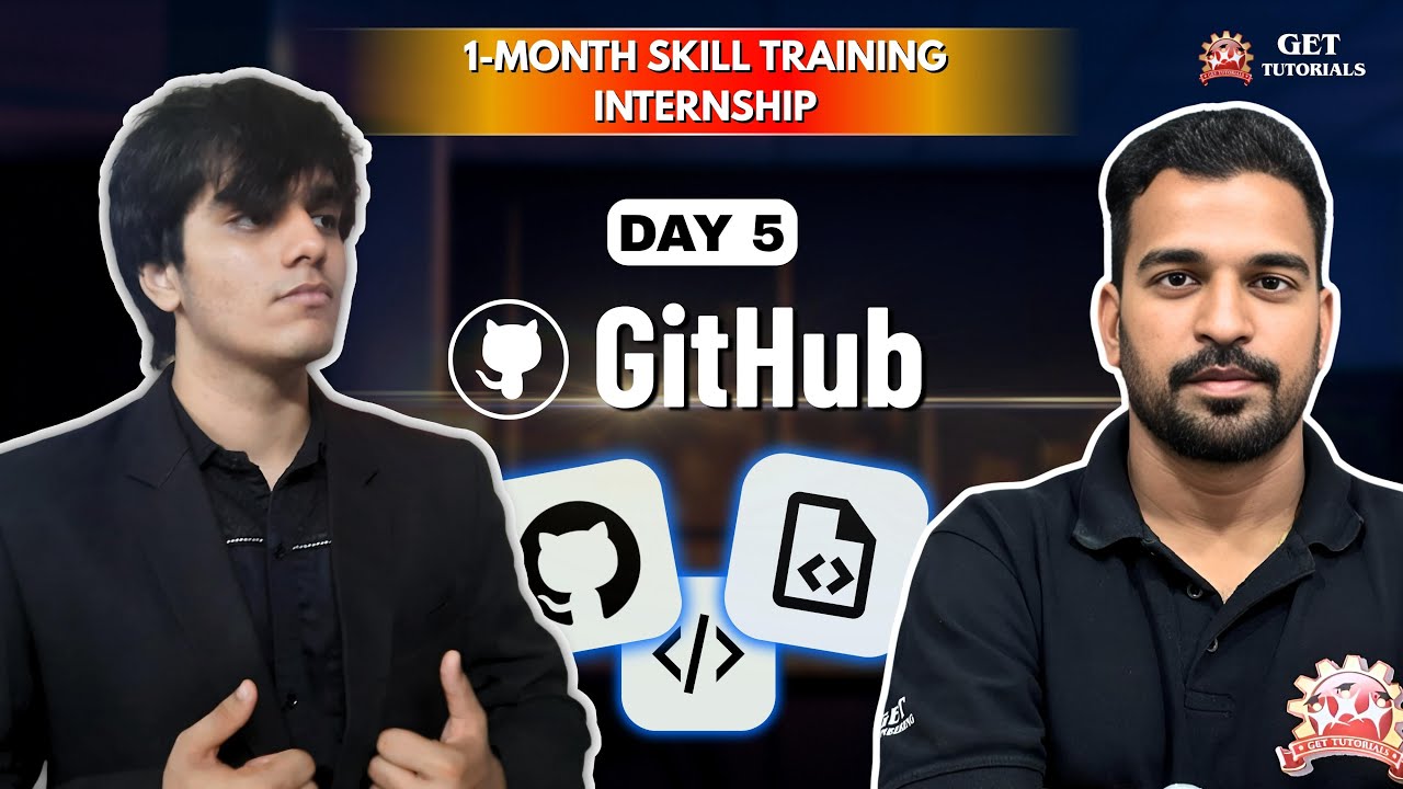 Day-5 || GIT & GITHUB || GET TUTORIALS - YouTube