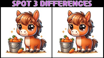 [Spot the difference] SPOT 3 DIFFERENCES [Find the difference]#41