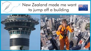 Jumping off a building in New Zealand!