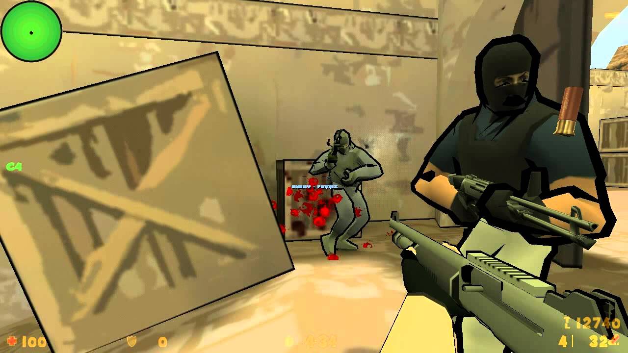 Download Counter-Strike 1.6 Cartoon Edition