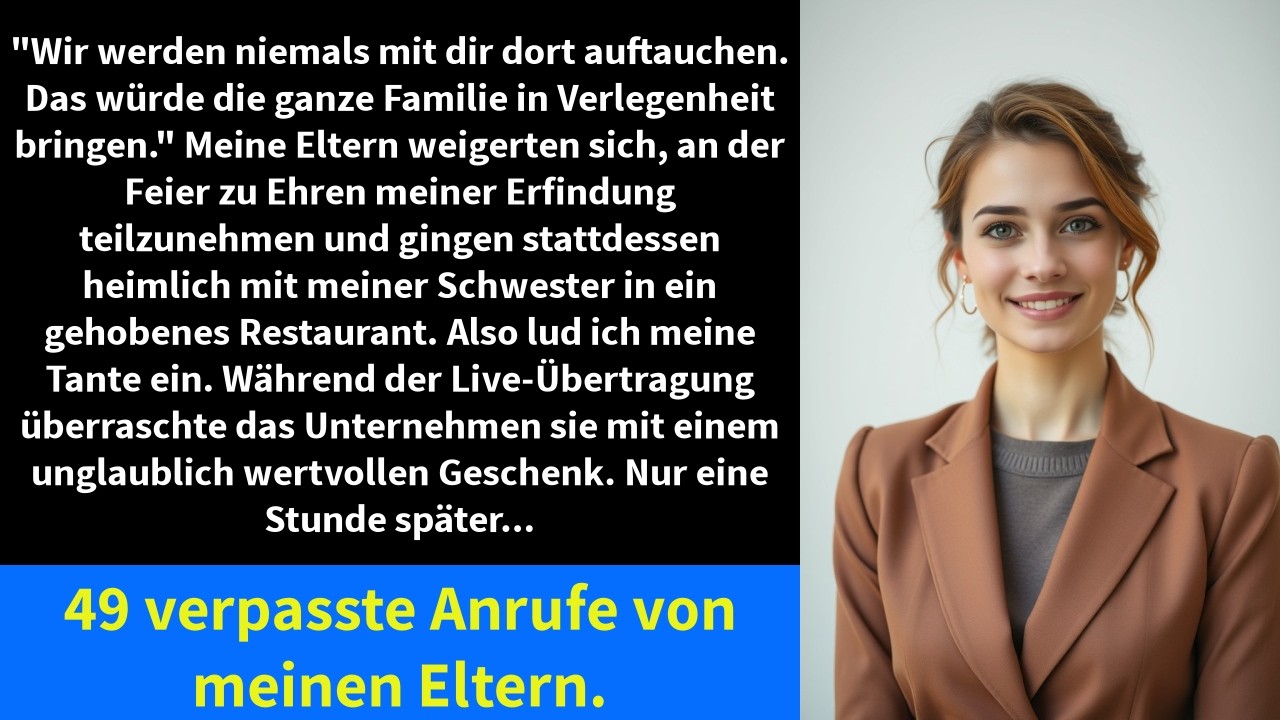 Der Moment, in dem ich auf der Bühne stand und der Applaus durch den Saal brandete, war der stolzeste meines Lebens – aber die VIP-Plätze in der ersten Reihe, die ich für meine Familie reserviert...