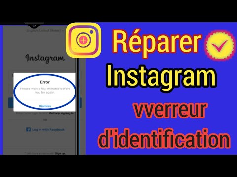 Comment réparer Veuillez patienter quelques minutes avant de réessayer sur Instagram |  Erreur