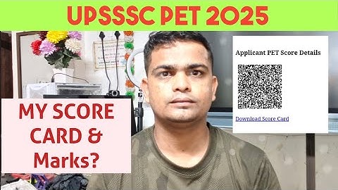 UPSSSC PET 2025 Score Card Kaise Check Kare | UPSSSC PET KA RESULT KAISE DEKHE 2025 #uppetresult2025