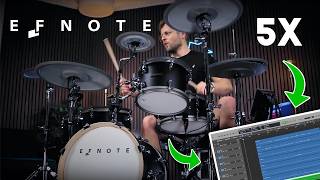 Efnote 5X e-drums MULTICHANNEL USB drum recording