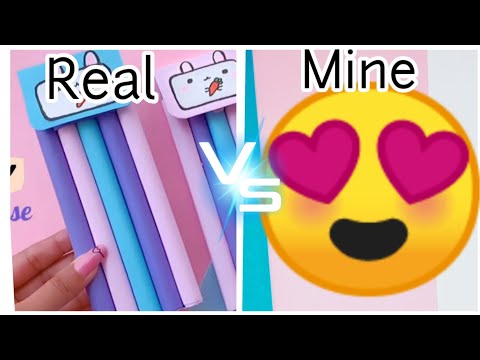Recreation of @Tonni art and craft paper pencil case ||diy || pencil case || challenge accepted