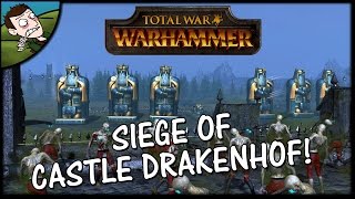 SIEGE OF DRAKENHOF! Total War WARHAMMER Gameplay - Dwarfs v Vampire Counts SIEGE OF DRAKENHOF! Total War WARHAMMER Gameplay - Dwarfs v Vampire Counts