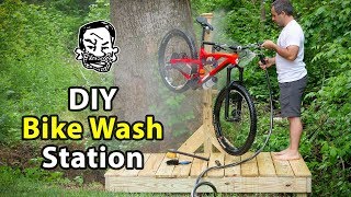 DIY Mountain Bike Wash Station