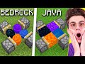 DIFFERENZE tra MINECRAFT JAVA vs MINECRAFT BEDROCK 1.19 ITA