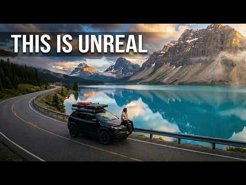 Driving The World S Most Scenic Road Icefields Parkway Canada