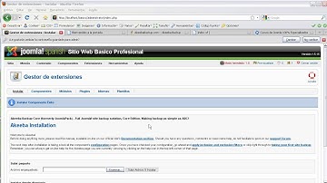Curso de Joomla - Migrar Joomla  de local a remoto (parte 1) [HD]