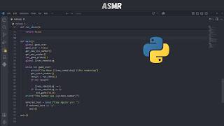 ASMR Coding A Number Guessing Game