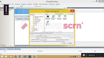 ¿Cómo hacer un programa en modo consola en Sharp Develop?