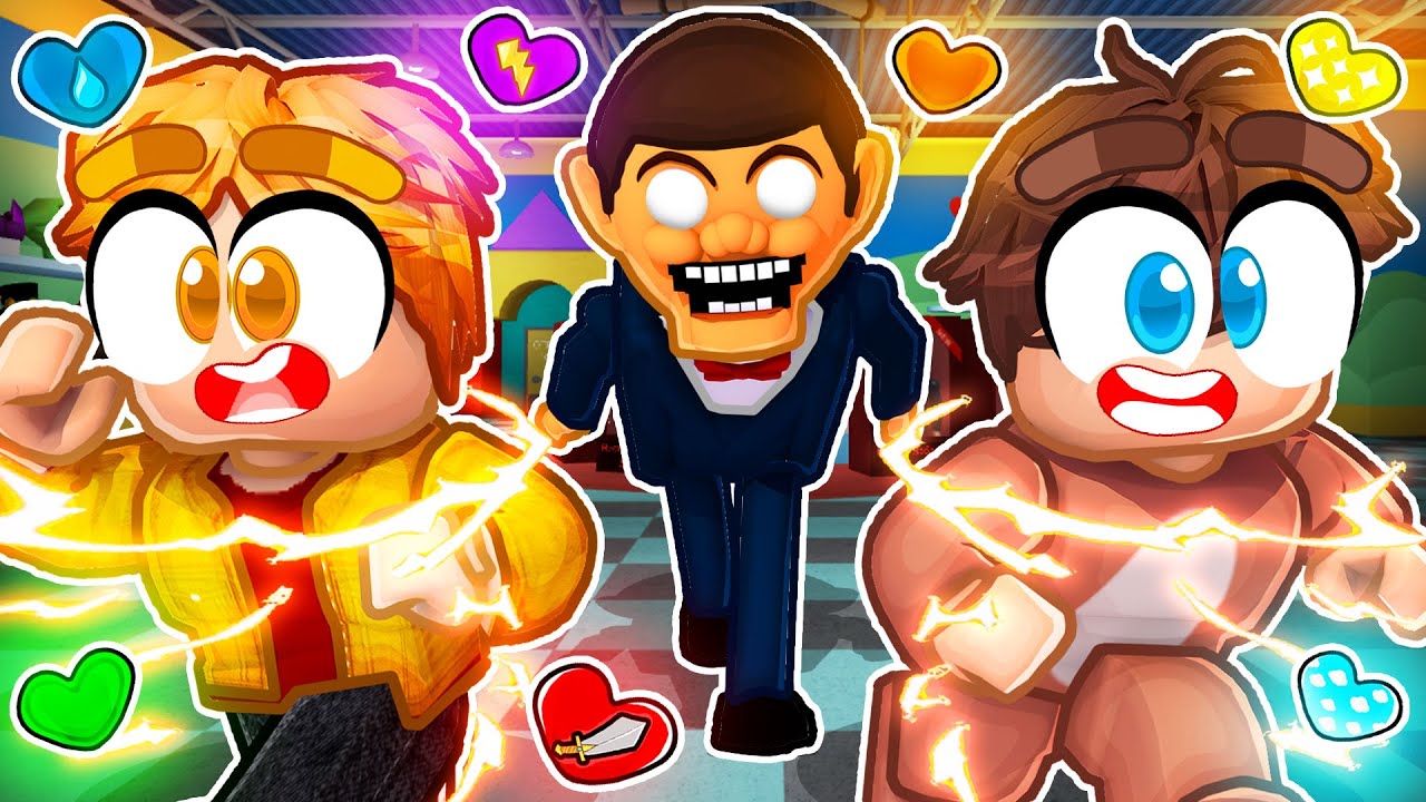 Escape Mr Funny BUT with Custom Hearts ROBLOX