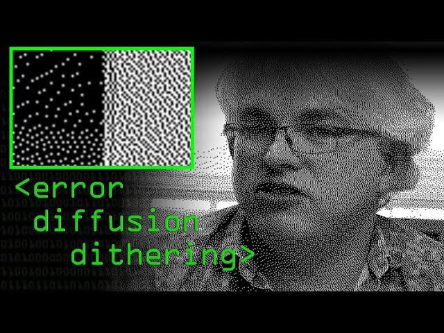 Error Diffusion Dithering - Computerphile class=