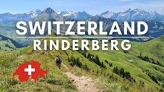Easy hike near Gstaad Switzerland • Gorgeous panorama views!