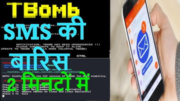 SMS & CALL Bombing with Kali Linux || H4hack official