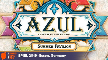 Azul Summer Pavilion - game overview at SPIEL 2019