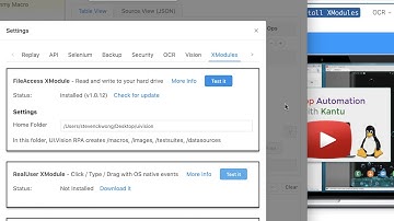 UI.Vision XModules - What it is and How to install - Part 2