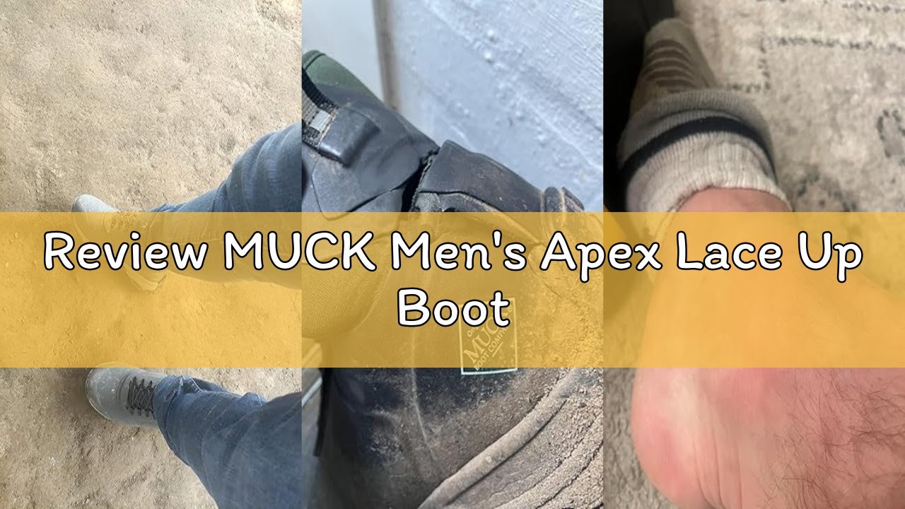 Review MUCK Men's Apex Lace Up Boot