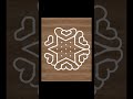 Simple kolam  Easy Rangoli #muggulu #shorts #Rangoli #Rangoli designs #trending 27 October 2025