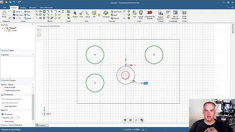 Sketch Tools 2D/3D in DesignSpark Mechanical