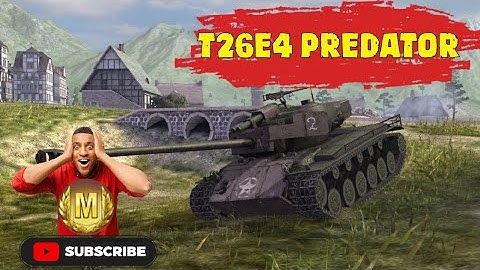 T26E4 PREDATOR🔴WOT BLITZ🔴MASTERY BADGE ACE TANKER🔴WOTB GAMEPLAY🔴WORLD OF TANKS BLITZ BEST REPLAYS