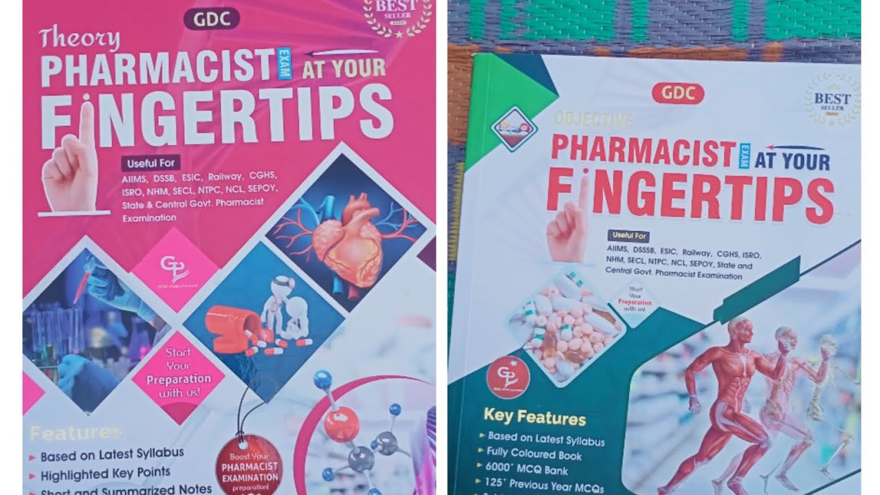 Pharmacist at your  fingertips  theory and objectives book orderd ll gdc discussion center ll 