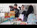 WHAT TO PACK IN YOUR CARRY ON FOR LONG FLIGHTS WITH KIDS | ENTERTAINMENT, SNACKS, PACKING TIPS 2021