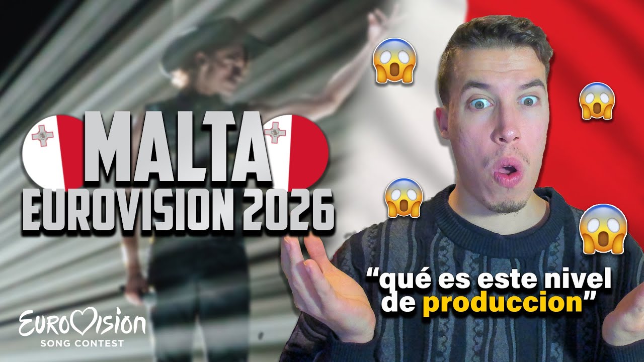 REACCIÓN MALTA EUROVISION 2026: Aidan - 