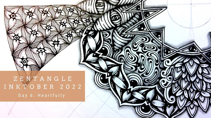 Zentantle Inktober: Day 6 - Heartfully
