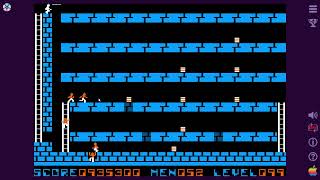 Lode Runner Professional - Level 099